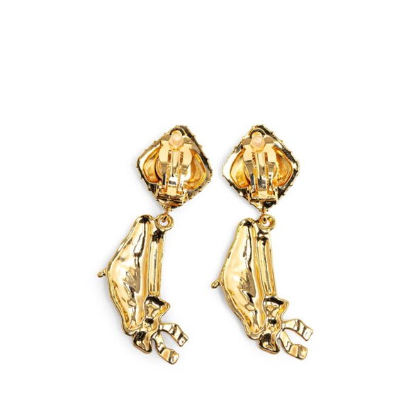 CHANEL Gold Earrings - Picture 1 of 3